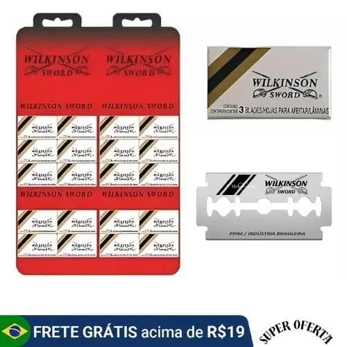 Lâminas de Barbear Wilkinson Original |  Lâminas (30/60 lâminas) | Barbearia