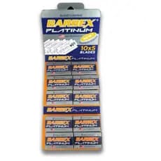 Lâminas Barbear Barbex Original 50 Lâminas Aço Inoxidável