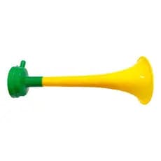 Corneta Buzina Vuvuzela 28cm Copa Torcida Futebol Brasil