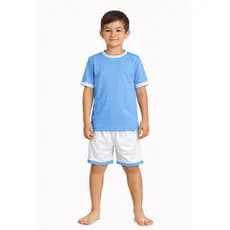 Conjunto Infantil Futebol Menino Times Brasileiros Camisa e Shorts Promoção