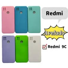 Capinha De Celular Redmi 9C Silicone Com Aveludada.Capa Case Capinha De Silicone Aveludado Com Proteção Da Câmera Para Mi Xiaomi Redmi 9 c Capas Cases Capinhas