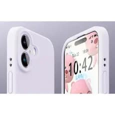 Capinha aveludada fechada na câmera para IPhone 16 /16 pro max