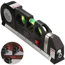 Nível Laser Multifuncional Level Pro3 - Precisão Profissional com 3 Linhas e Trena Integrada