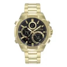 Relogio Masculino Technos Dourado W23721AAA/1P Digiana Original Oferta
