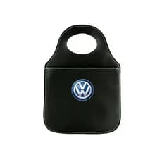 Lixeira Para Carro Personalizada Preta Porta Lixo Automotivo Organizador Várias Marcas