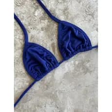 Biquíni top cortininha forrado sem bojo moda praia e piscina