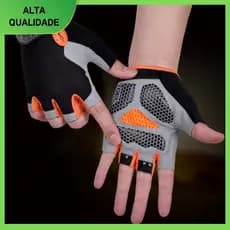 Luvas antiderrapantes de ciclismo esportivo para ginástica e fitness