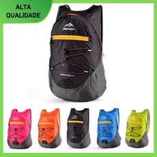Ultraleve Nylon Impermeável Mochila Bolsa De Ombro Caminhadas Viajar Dobrável Sacos Ao Ar Livre Multi Bolsos Grande Capacidade Para O Ciclismo