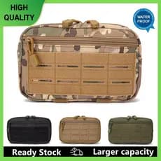 Tático Molle EDC Bolsa Horizontal De Ferramentas Utilitária Multiuso Organizador De Pacotes Fanny