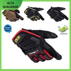 Luvas De Motocicleta Homens Táticas Fitness Ciclismo Paintball Exercício Esportivo Ao Ar Livre