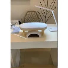 Apoio de mão para manicure/ Apoio de punho para manicure Madeira pinus