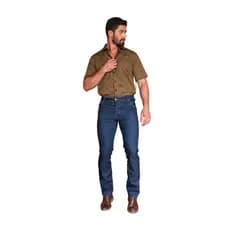 Calça Jeans Masculina Carpinteiro Estilo Country Ref: 1149