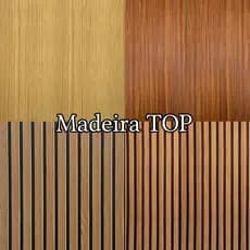 Papel de Parede Madeiras Ripado Adesivo - Auto Adesivo quarto sala Decorativo