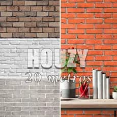 Papel de Parede Adesivo 20 METROS x 45CM Decorativo adesivo