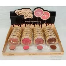 Box C/24 Blush Compacto ChocoFun Fenzza Novidade Atacado