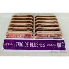 Box C/12 Trio de Blushes Mahav Atacado novidade