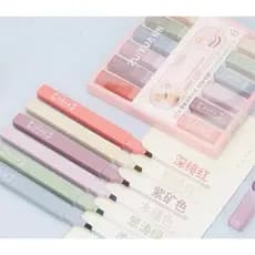 Kit de marca texto com cheirinho 6 cores canetas marca textos