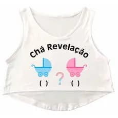 Chá Bebê Cropped Personalizado | Toque Macio