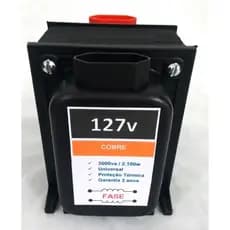 Transformador Ou Autotrafo 3000va Em Cobre 9000 Btus 2100w