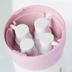 Kit porta shampoo de Viagem Dispense Portátil 4 Em 1 Banho Porta Shampoo