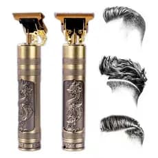 Máquina de Barbear e Cortar Cabelo Profissional Recarregável Sem Fio Dr