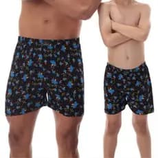 Cueca Samba Canção Enzo Estampada Personagens Herois Adulto e Infantil Alto Conforto Dia a Dia