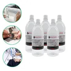 Óleo Branco Máquina Costura Overlock Galoneira Reta 5 Litros
