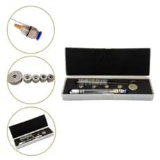 Caneta Peeling Diamante Corpo Acrílico Com 5 Ponteiras