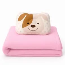 MANTINHA SOFT PET COM TRAVESSEIRO CACHORRINHO.