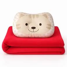 MANTA SOFT PET COM TRAVESSEIRO ESTAMPA GATINHO