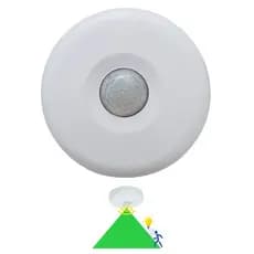 Sensor de Presença para Iluminação 360° Teto Sobrepor - Acende e Apaga a Luz