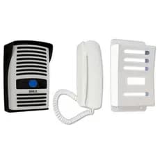 Interfone Porteiro Campainha Eletrônico + Capa Aço Proteção Antivandalismo