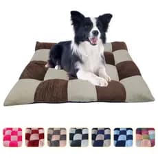 Almofada Pet Caes e Gatos Conforto caminha 50x60 Colchonete Quadriculado