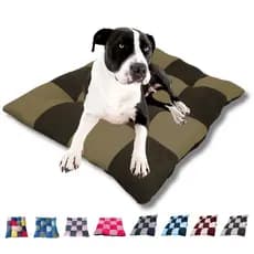 Colchonete Tapete Colchão pet Quadriculado para Cachorro grande 1 metro X 1 metro  Refil e Zíper AF