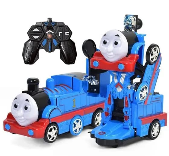 kids toys Carro para crianças  Novo Brinquedo Transformer Super Robô Trem Controle Remoto