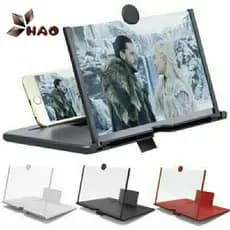 Ampliador De Tela Lente 3d Suporte Dobrável De Celular 12 Polegadas e 10 Polegadas Comércio por grosso