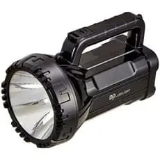 Lanterna Holofote Tatica de mao LED com alca Recarregavel