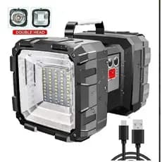 Holofote Multifunção Alcance 8000mah Lanterna  Monster