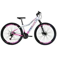 Bicicleta Aro 29 Absolute Hera Feminina Alumínio 21v Freio a Disco Garfo Suspensão Mountain Bike