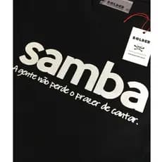 Camiseta Samba a gente não perde o prazer Masculina / Feminina