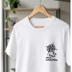 Camiseta Eu Faço Meu Caminho T-shirt casual unissex