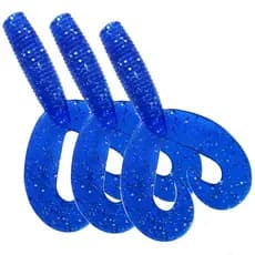Isca Artificial Soft Shad Grub Duplo Criatura Kit 3pçs Iscas Matadeira