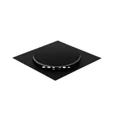 Ralo Click Inteligente 10x10cm Preto Black Inox Banheiro Veda Cheiro Luxo Banheiro