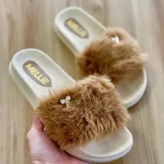 Chinelo Slide Branco Para Reveillon Sandalia Papete Rasteira Para O Ano Novo Rasteirinha Branca