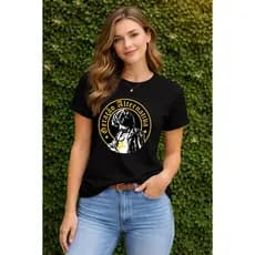 Camiseta Baby Look Feminina Raul Seixas Tecido 100% Algodão Conforto Premium, Envio Imediato
