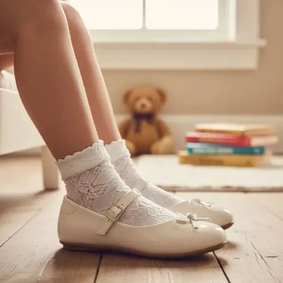 Sapatilha Infantil Molekinha Boneca Meninas Casual Laço