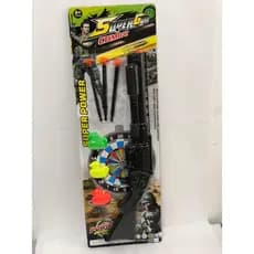 Brinquedo Arma   Lançador De Dardos Gun Toy