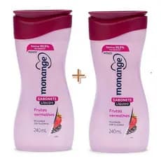 Kit 2 Sabonete Líquido para o Corpo Monange - 240ml Cada