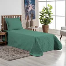 Kit Colcha Cobre Leito Solteiro Dupla Face Mimo 2 Peças Conforto e Maciez