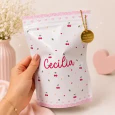 Embalagem Metalizada Cerejinha Personalizada